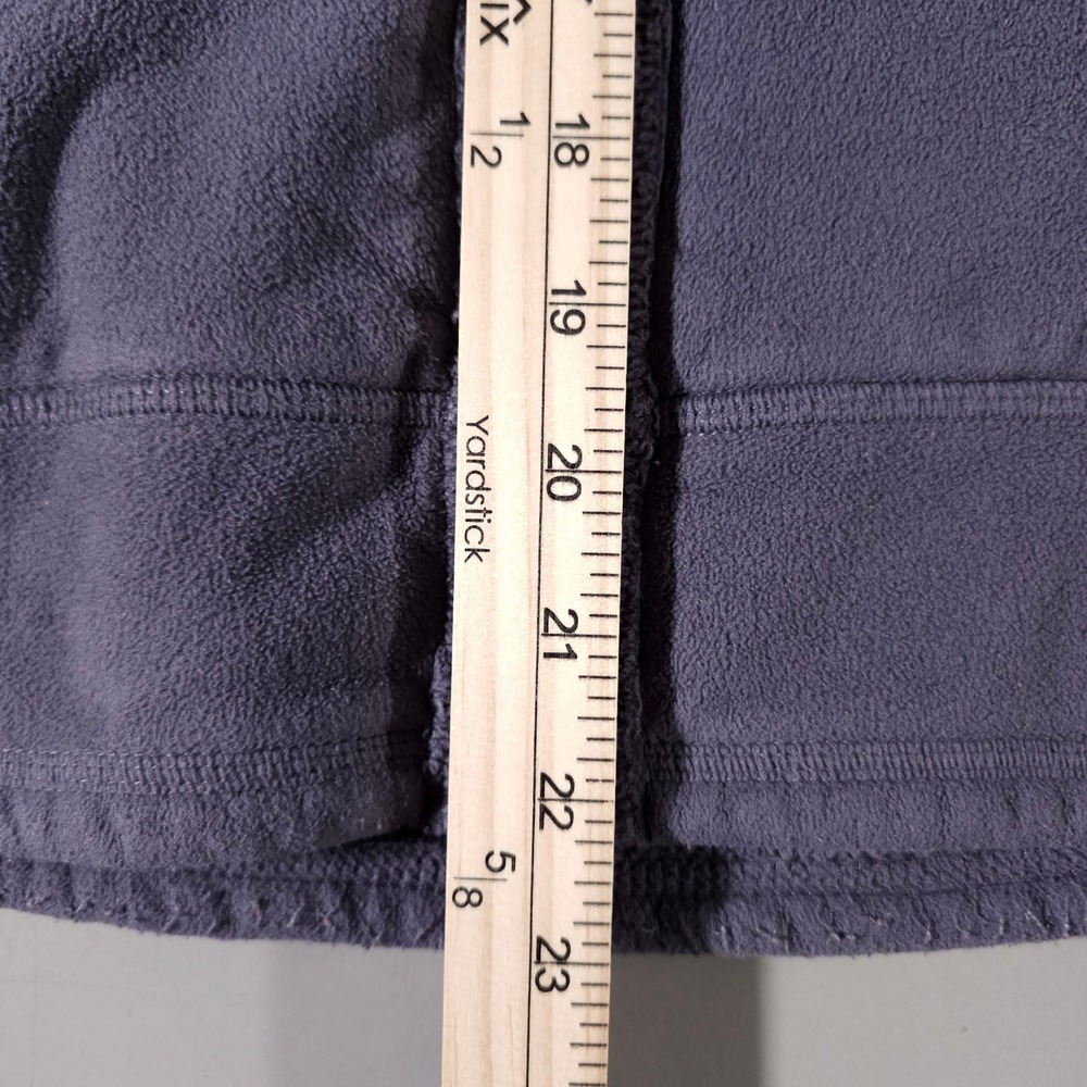 The North Face Fleece Jacket Womens Small Purple TKA 100 Full Zip Mock Neck - Picture 5 of 6